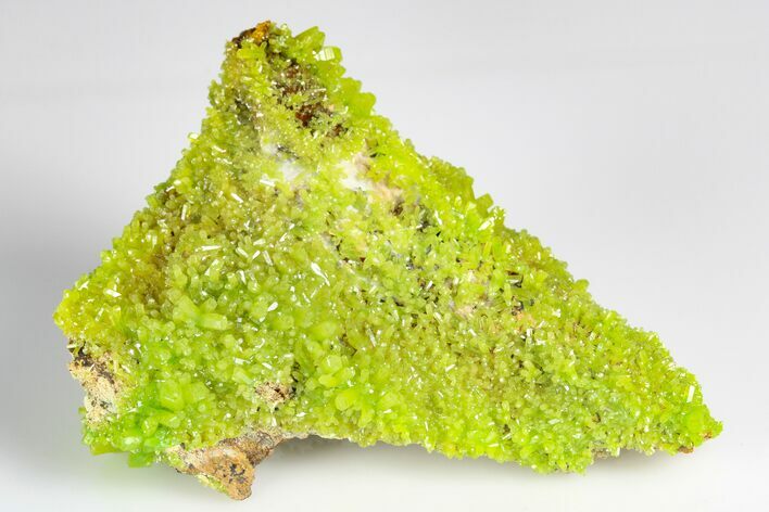 Apple-Green Pyromorphite Crystal Cluster - China #179829